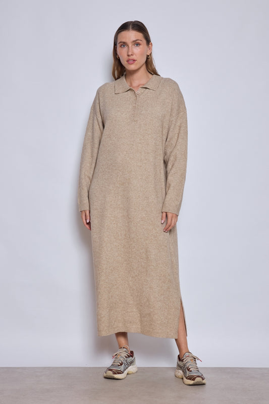 ROBE CAMILLE BEIGE