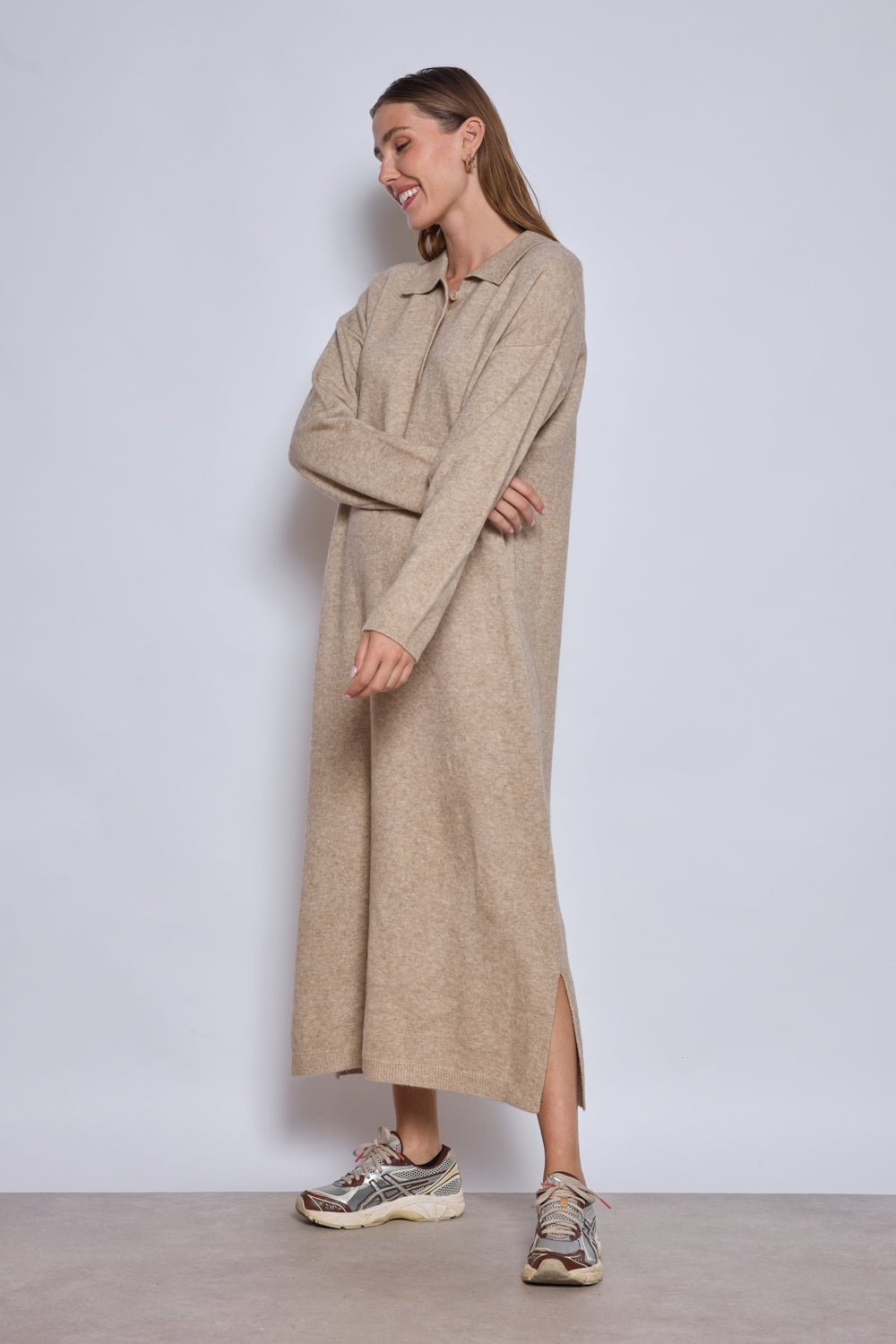 ROBE CAMILLE BEIGE