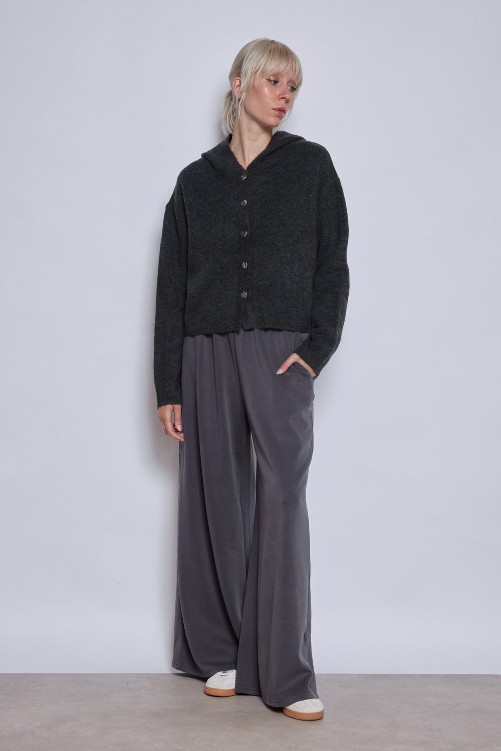 GILET ELINE GRIS