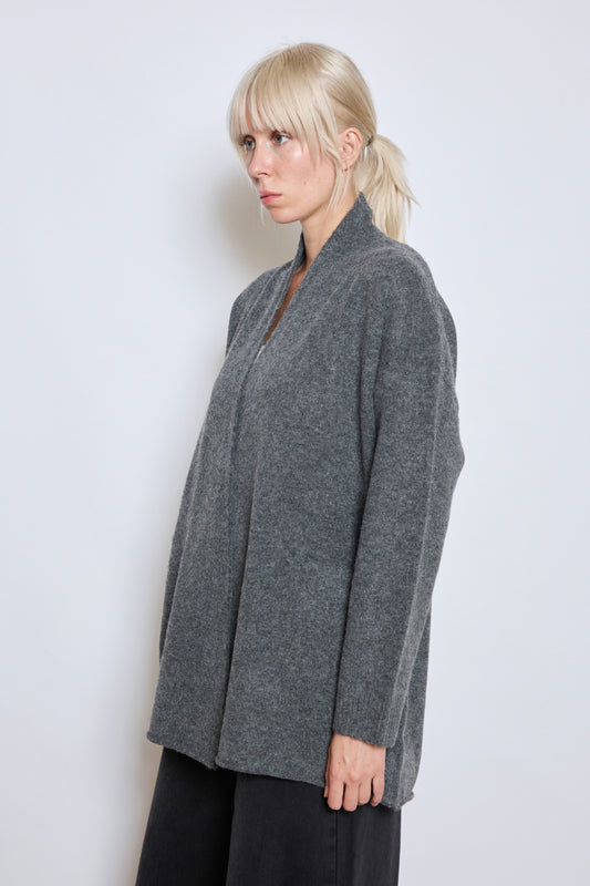 GILET ILYA GRIS FONCE