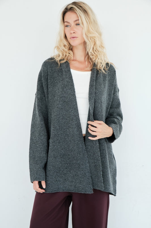 GILET OLAN GRIS FONCE