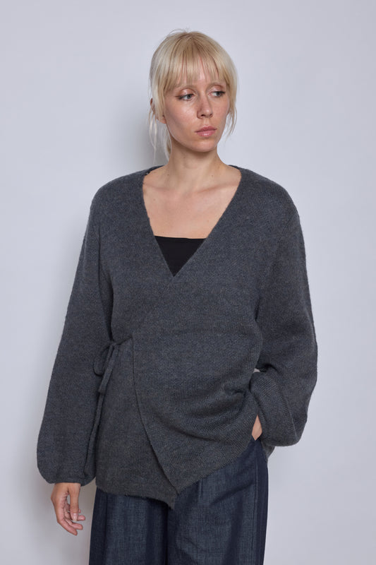 PULL PORTEFEUILLE LOU GRIS