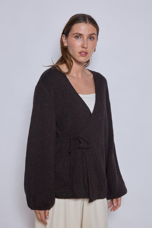 PULL PORTEFEUILLE LOU CHOCOLAT