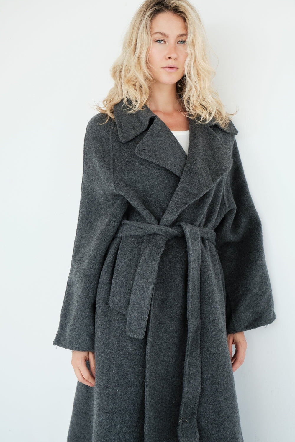 MANTEAU CATHY GRIS