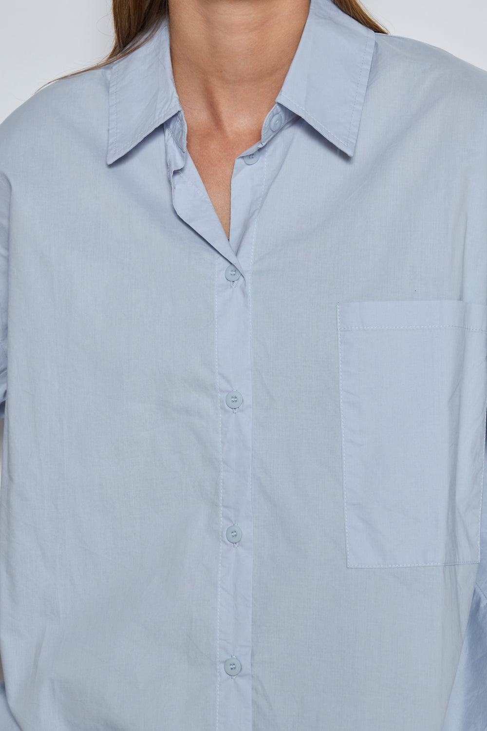 CHEMISE LETTY BLEU CIEL