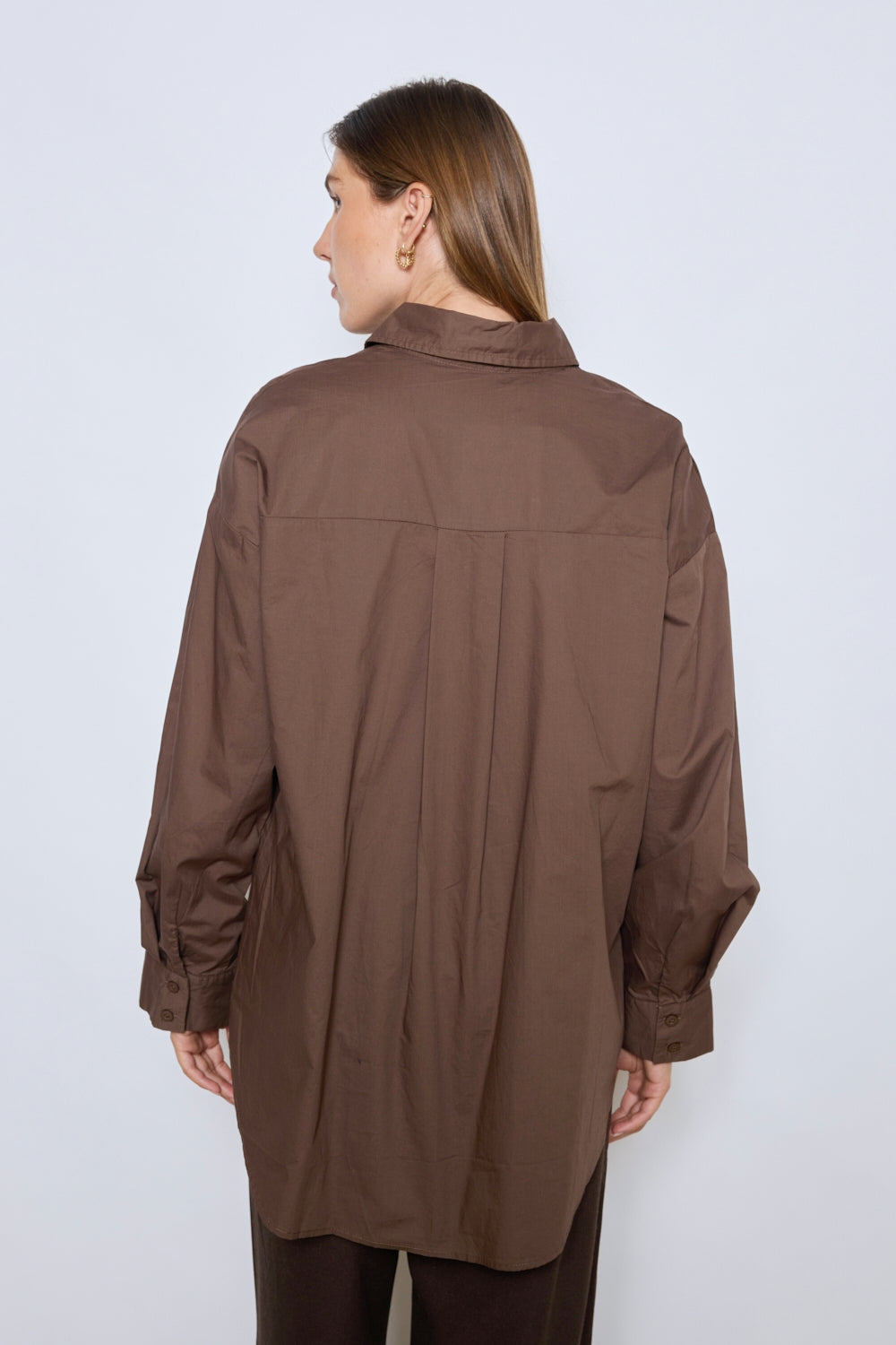 CHEMISE LETTY CHOCOLAT