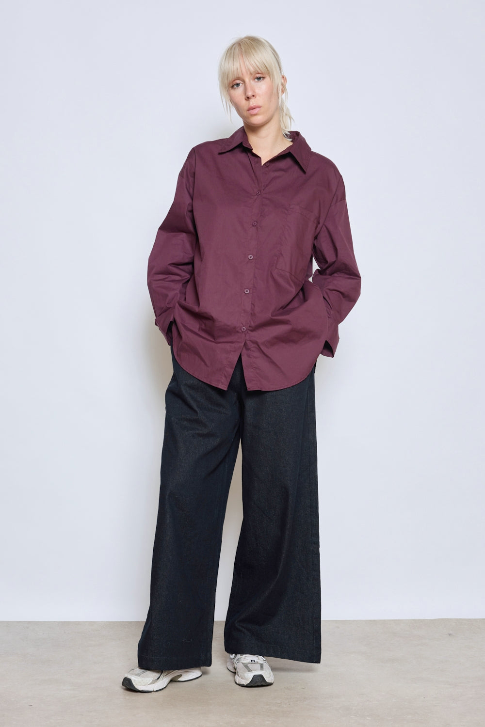 CHEMISE LETTY PRUNE