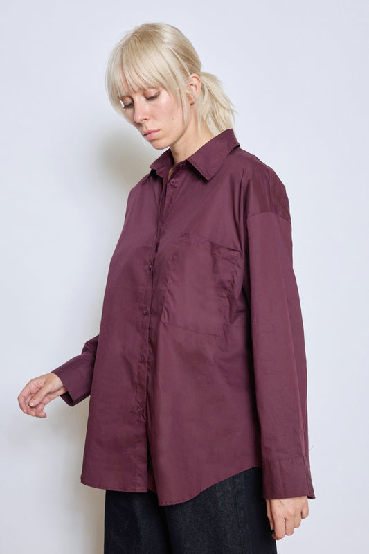 CHEMISE LETTY PRUNE