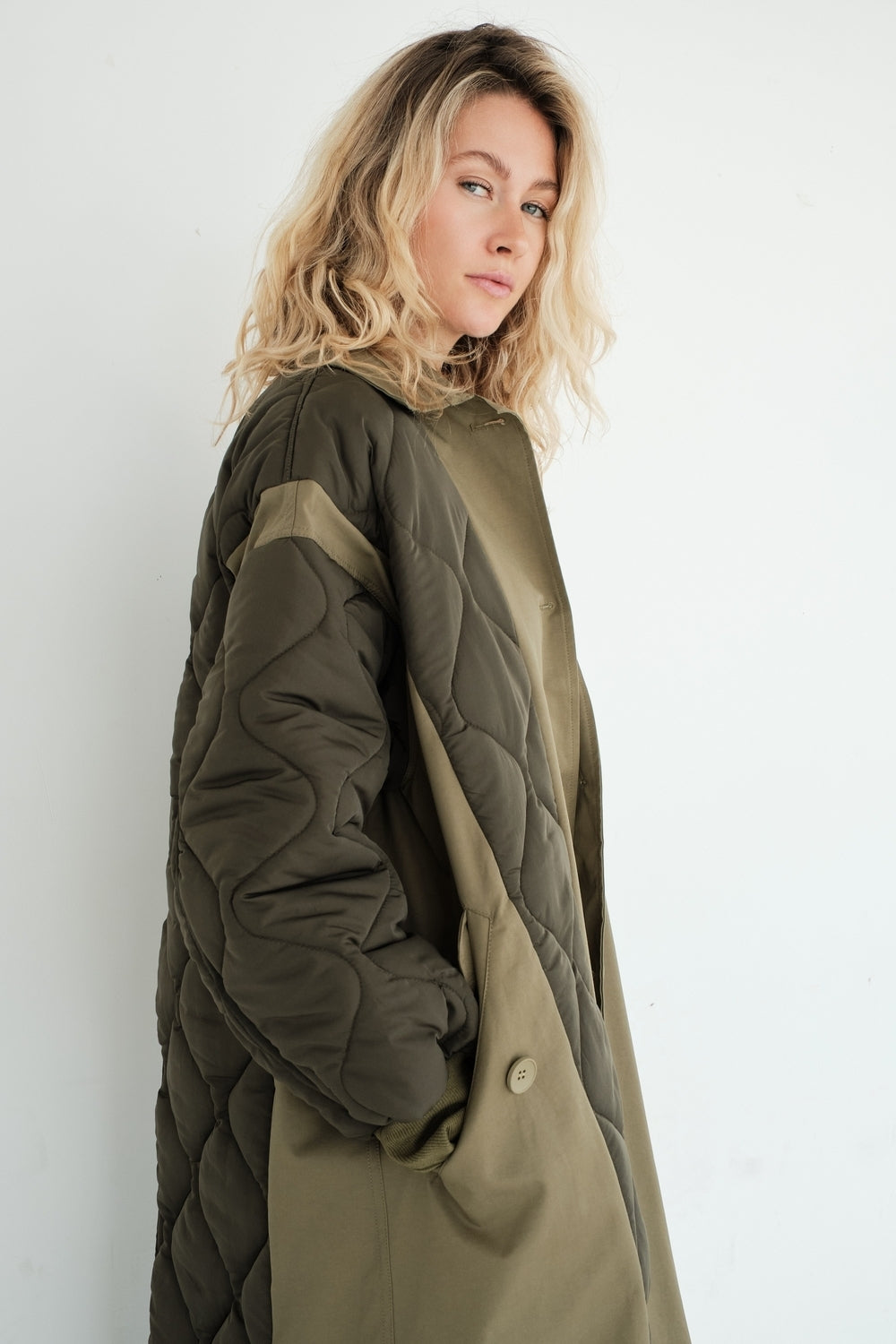 MANTEAU NOLAN VERT