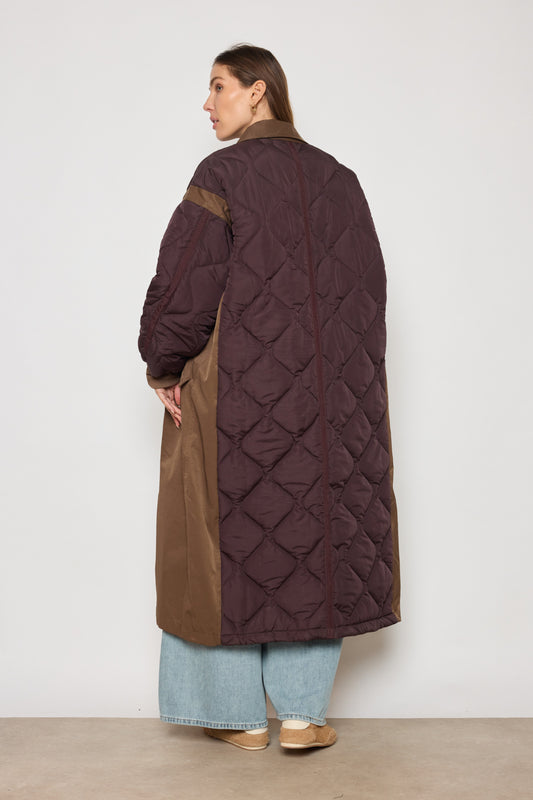 MANTEAU NOLAN CHOCOLAT