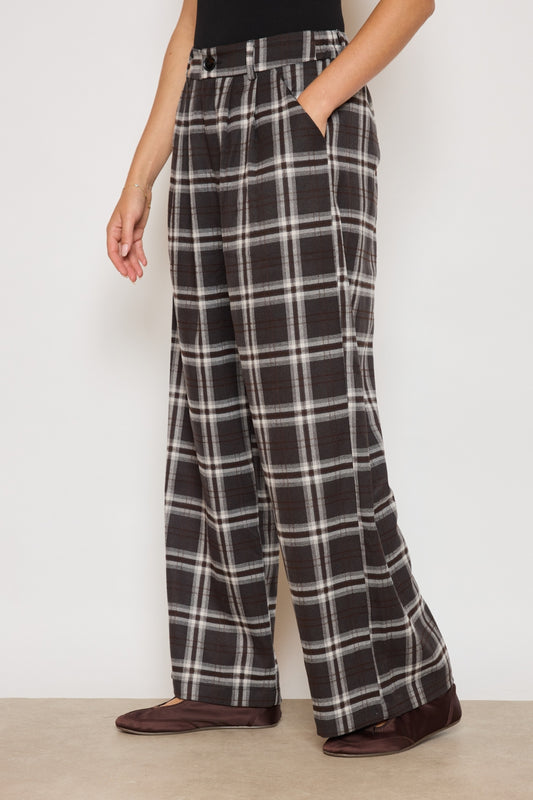 PANTALON ELENA CHOCOLAT