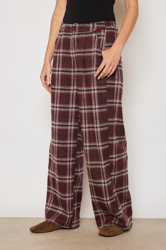 PANTALON ELENA PRUNE