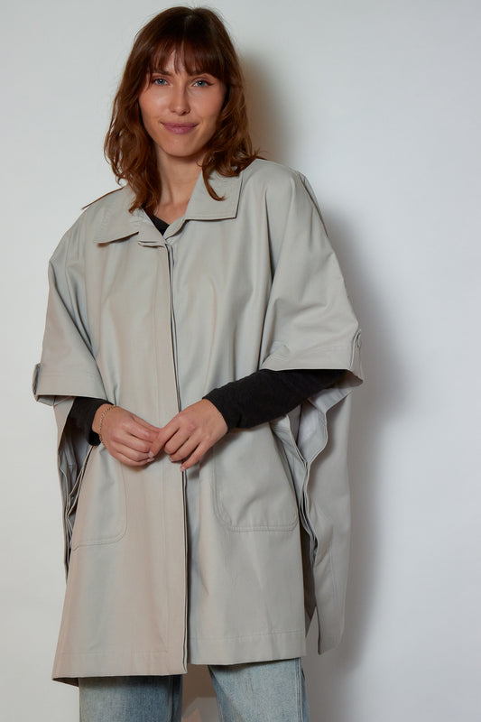 TRENCH LAURE GRIS
