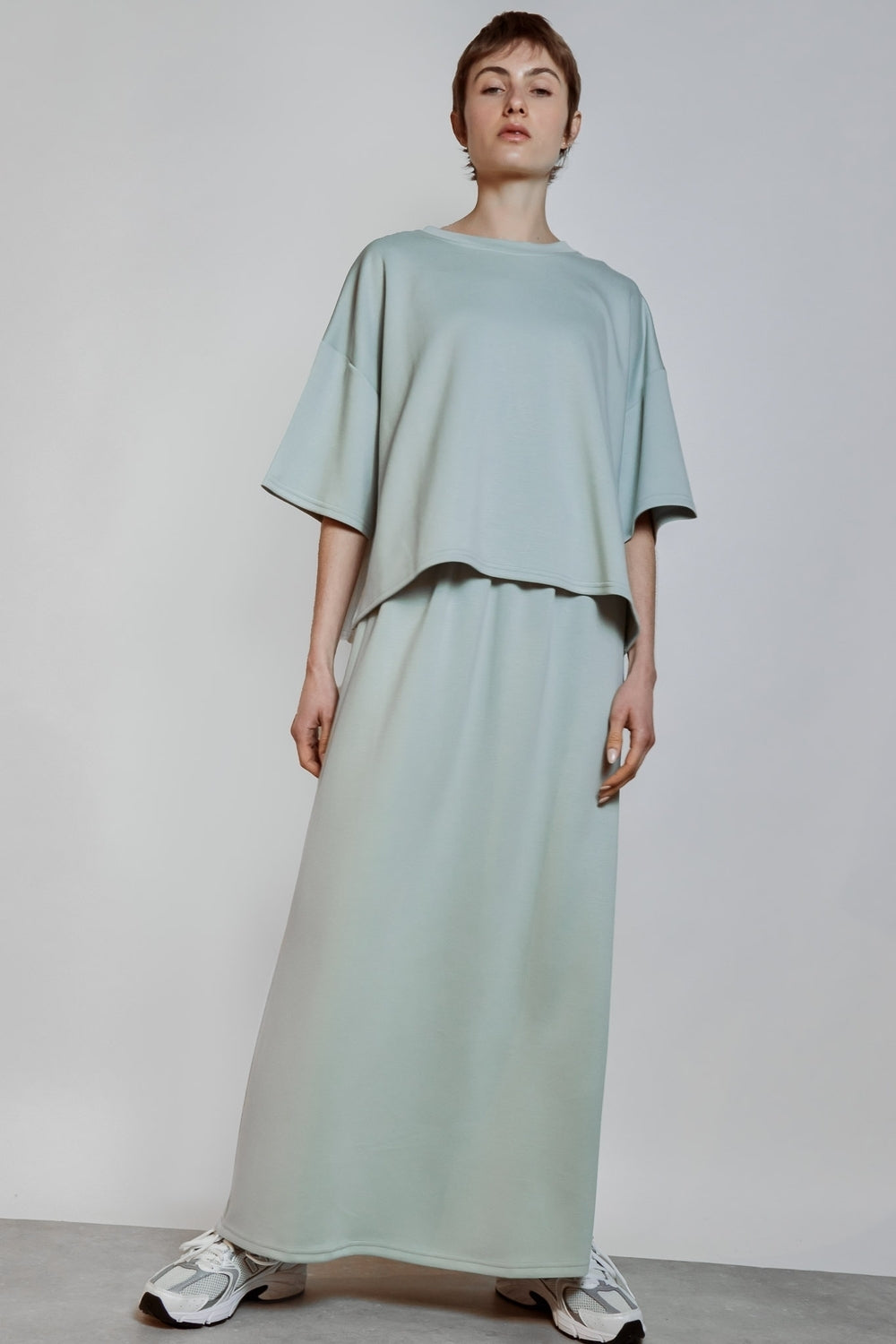 T-SHIRT PELA VERT CLAIR