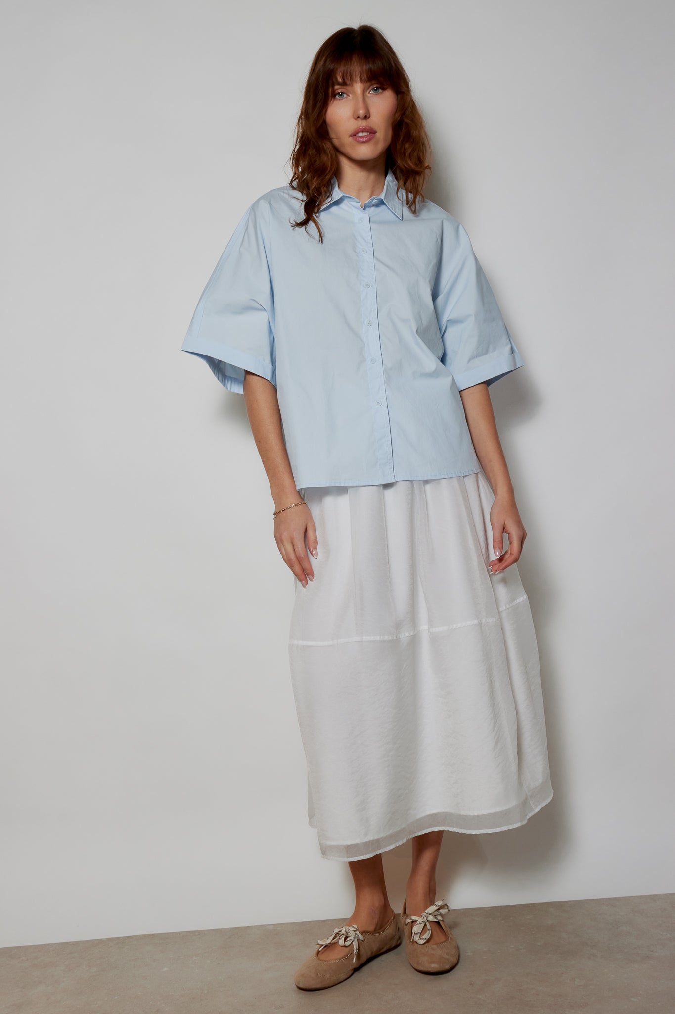 CHEMISE CORY BLEU CIEL