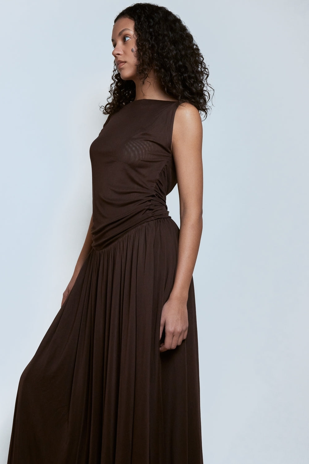 ROBE ELIANE CHOCOLAT