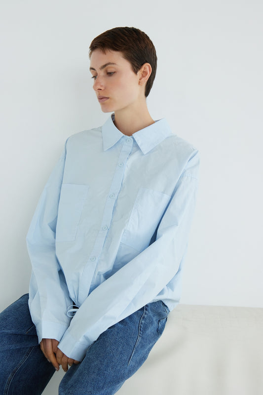 CHEMISE ORIANE BLEU