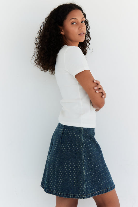 T-SHIRT ELISE BLANC