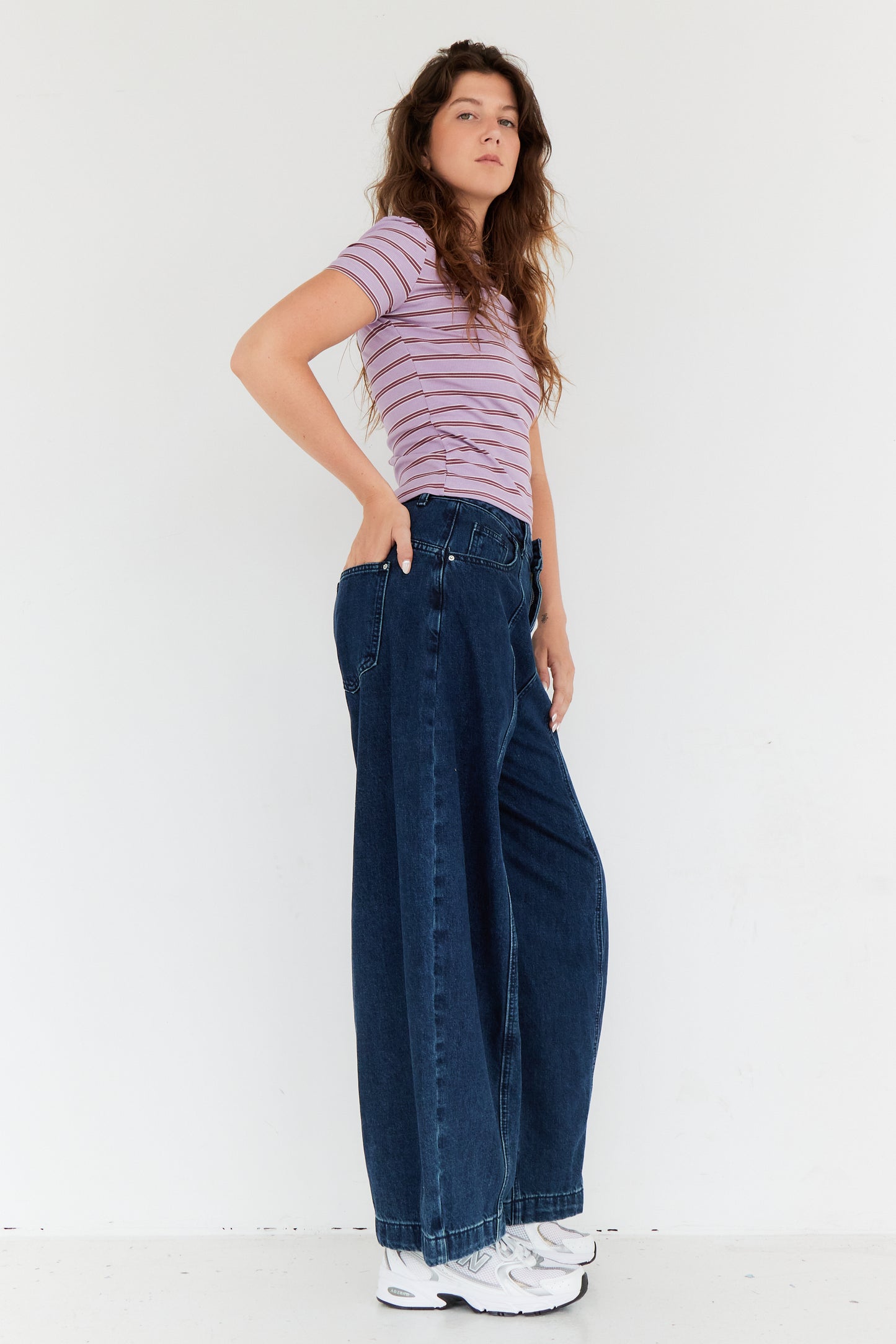T-SHIRT LEA LILAS