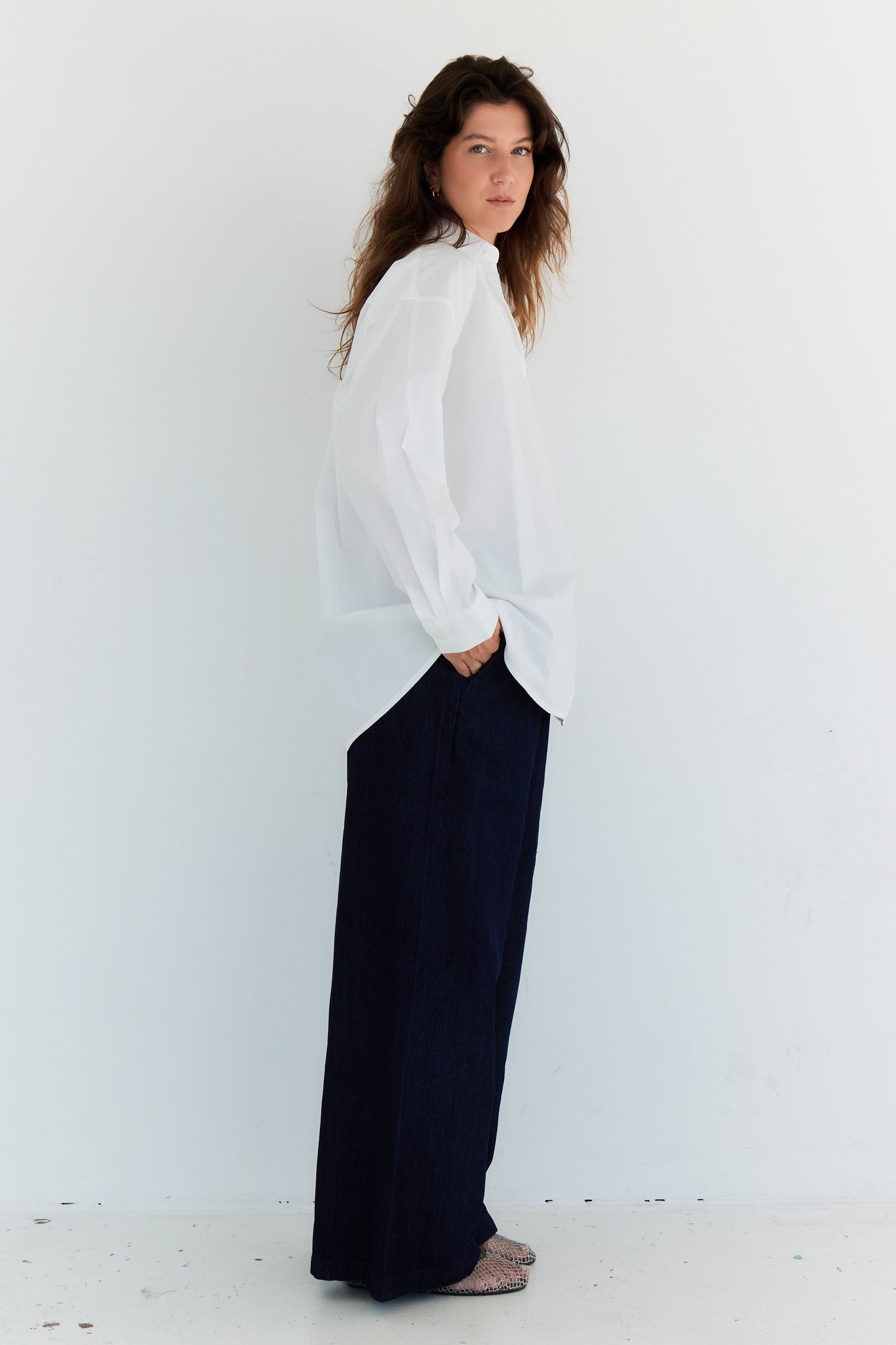 CHEMISE SOLANGE BLANCHE