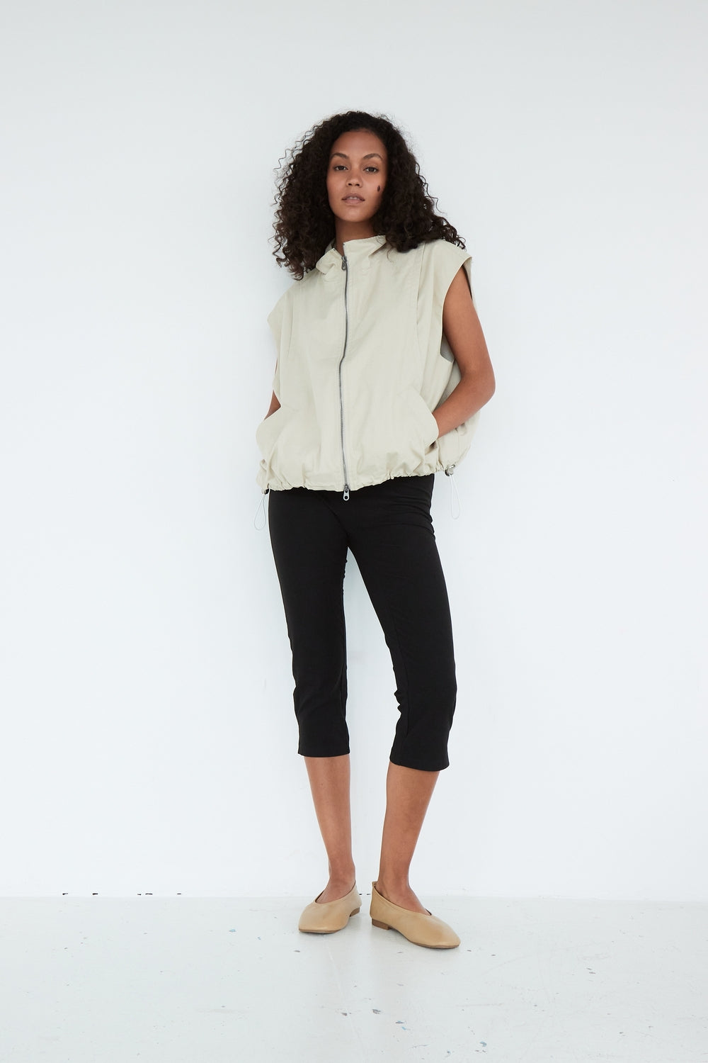 GILET TESS BEIGE
