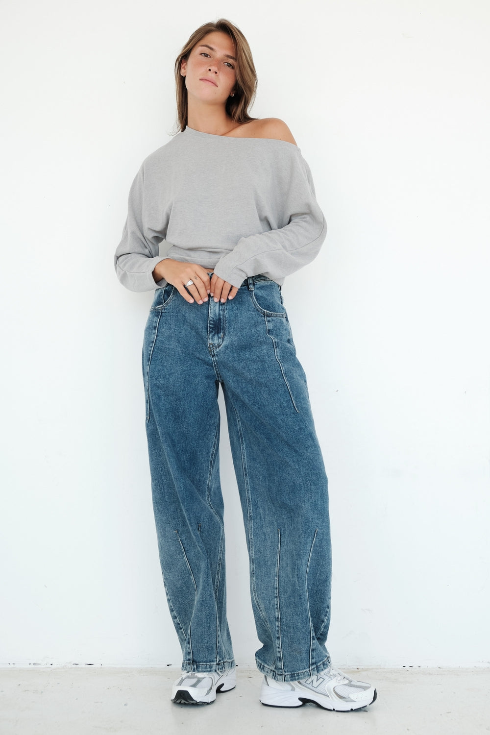 PULL SKYE GRIS