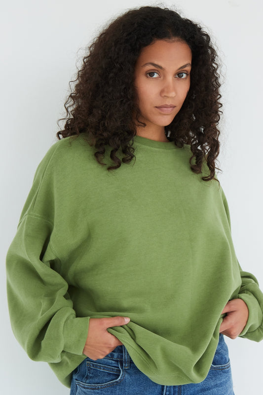 CHRISTINE DARK GREY SWEATSHIRT
