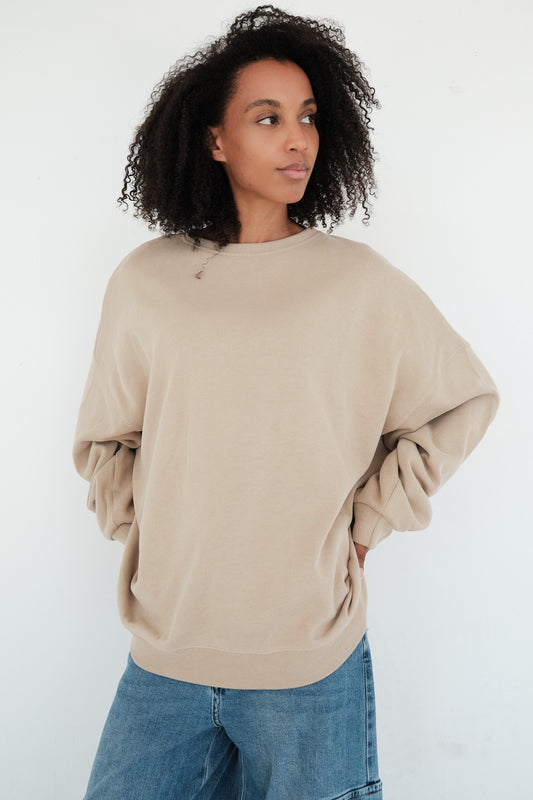 SWEAT CHRISTINE BEIGE