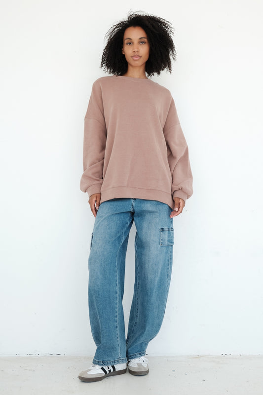 SWEAT CHRISTINE TAUPE