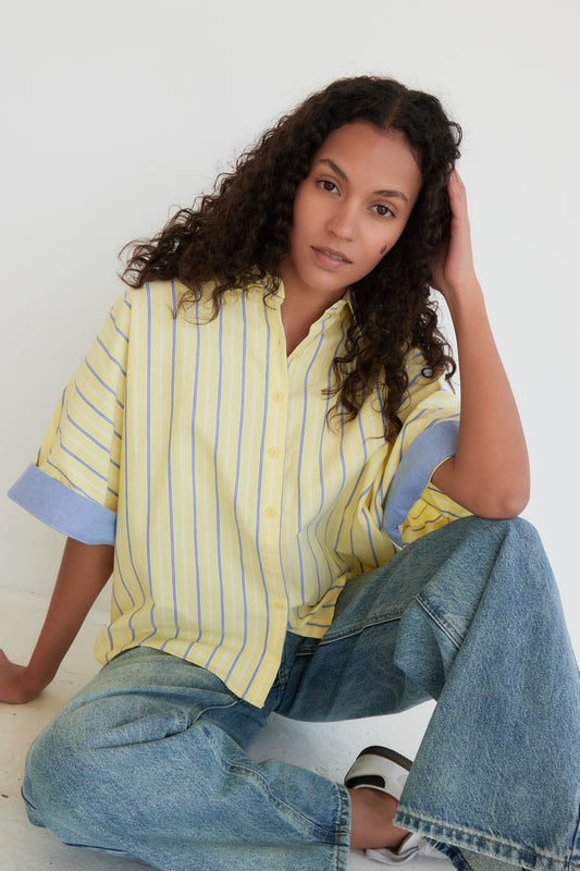 CHEMISE ESTELLE JAUNE