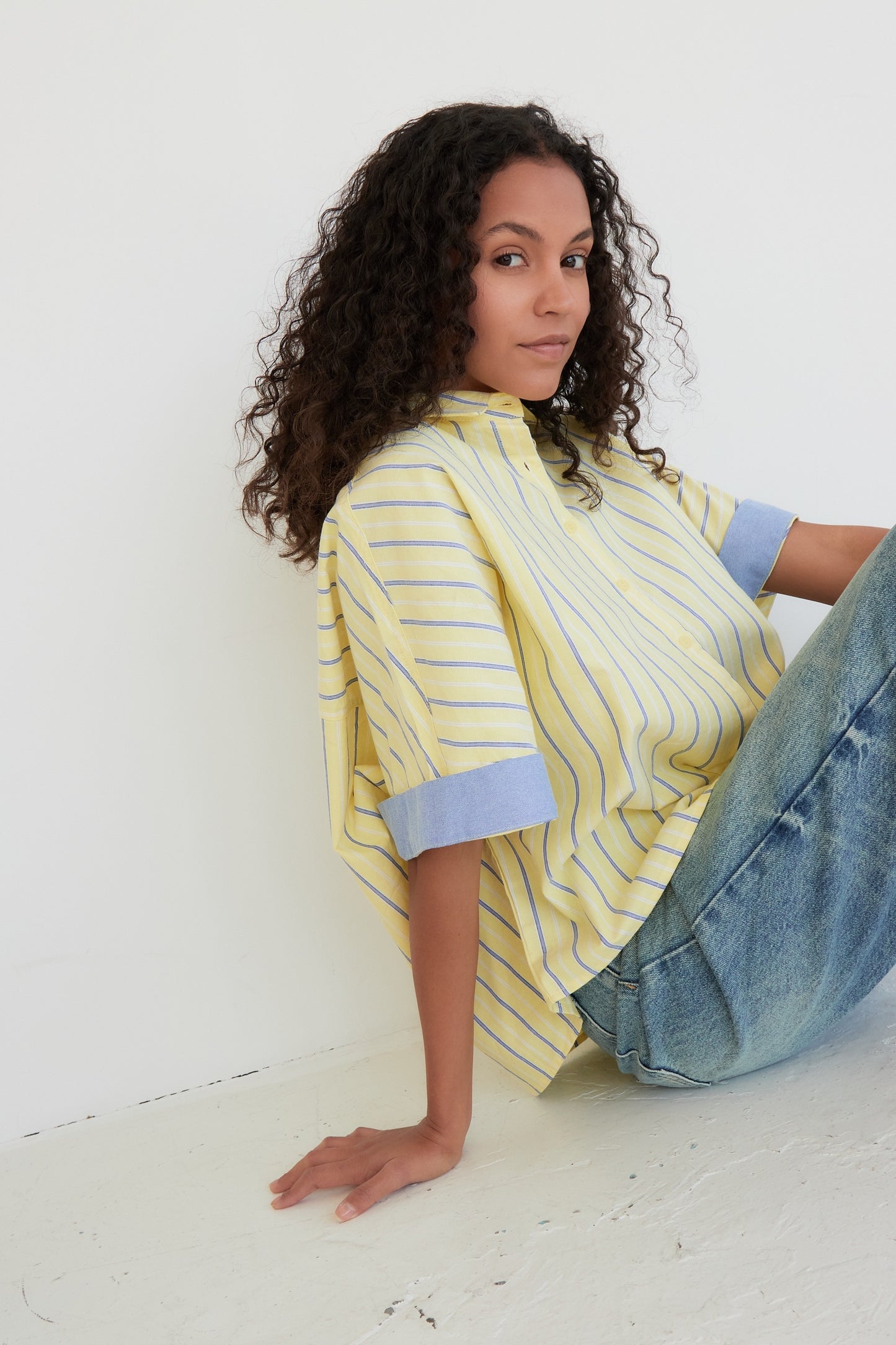 CHEMISE ESTELLE JAUNE