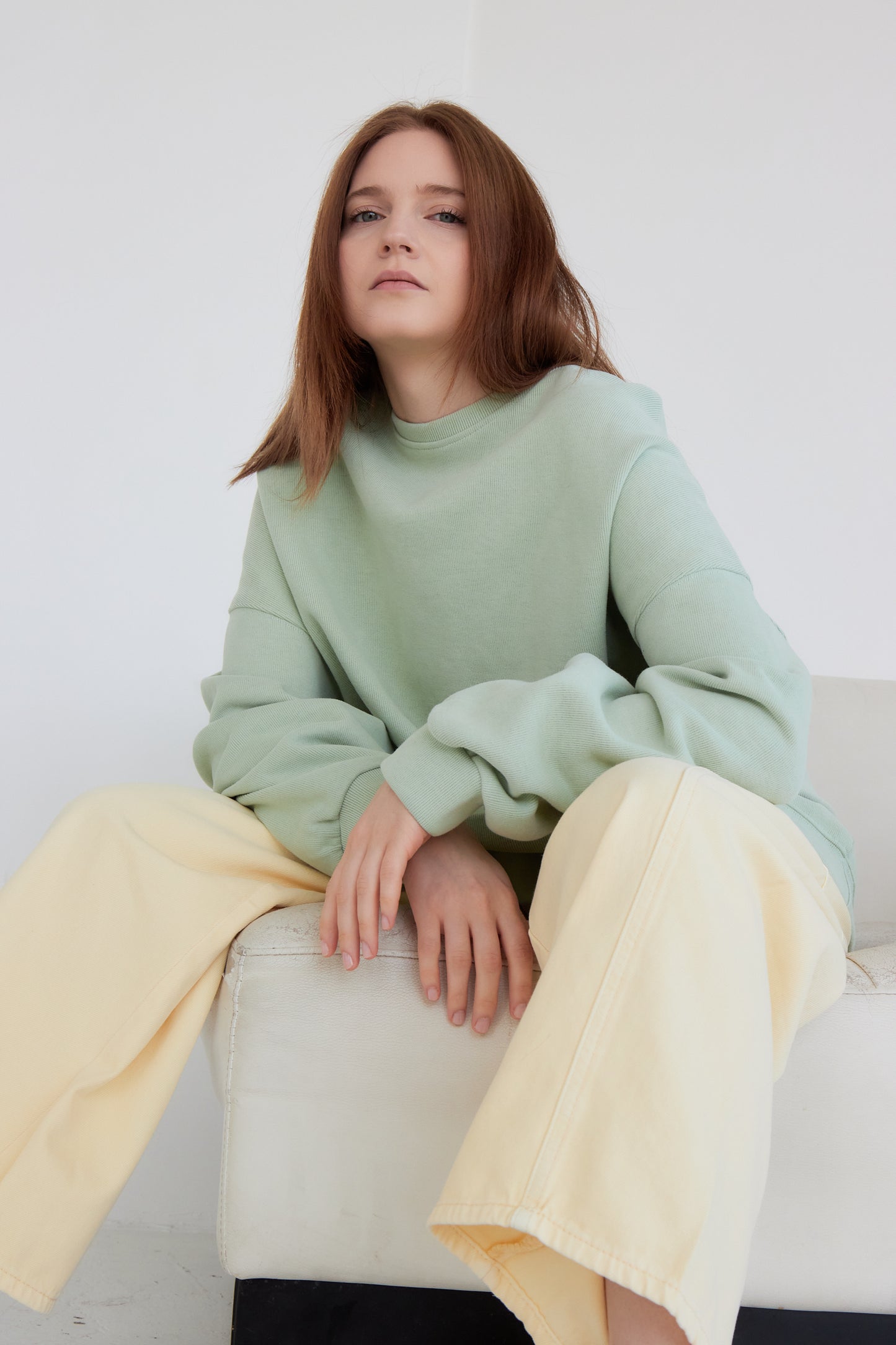 SWEAT CHRISTINE VERT