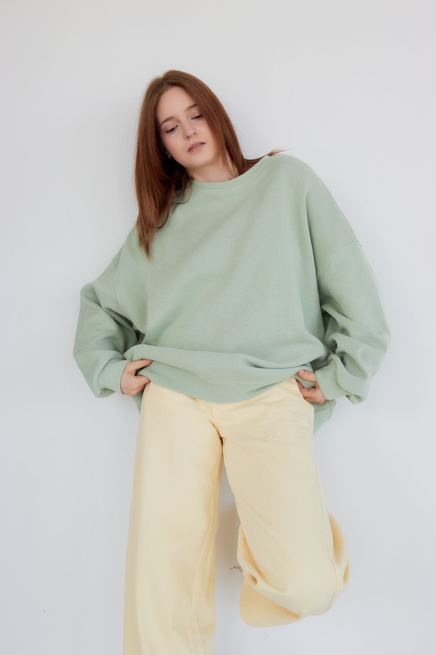 SWEAT CHRISTINE VERT