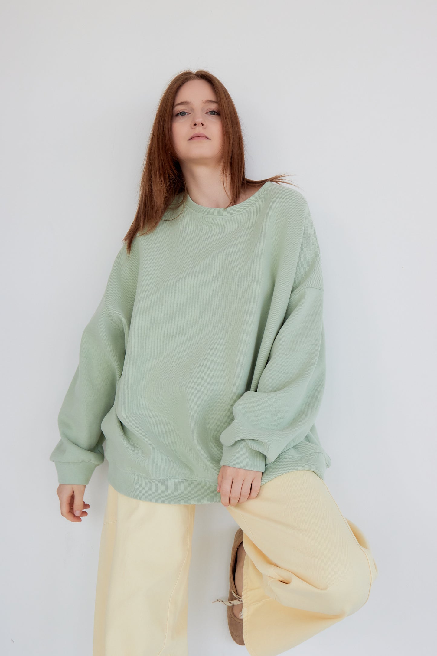 SWEAT CHRISTINE VERT