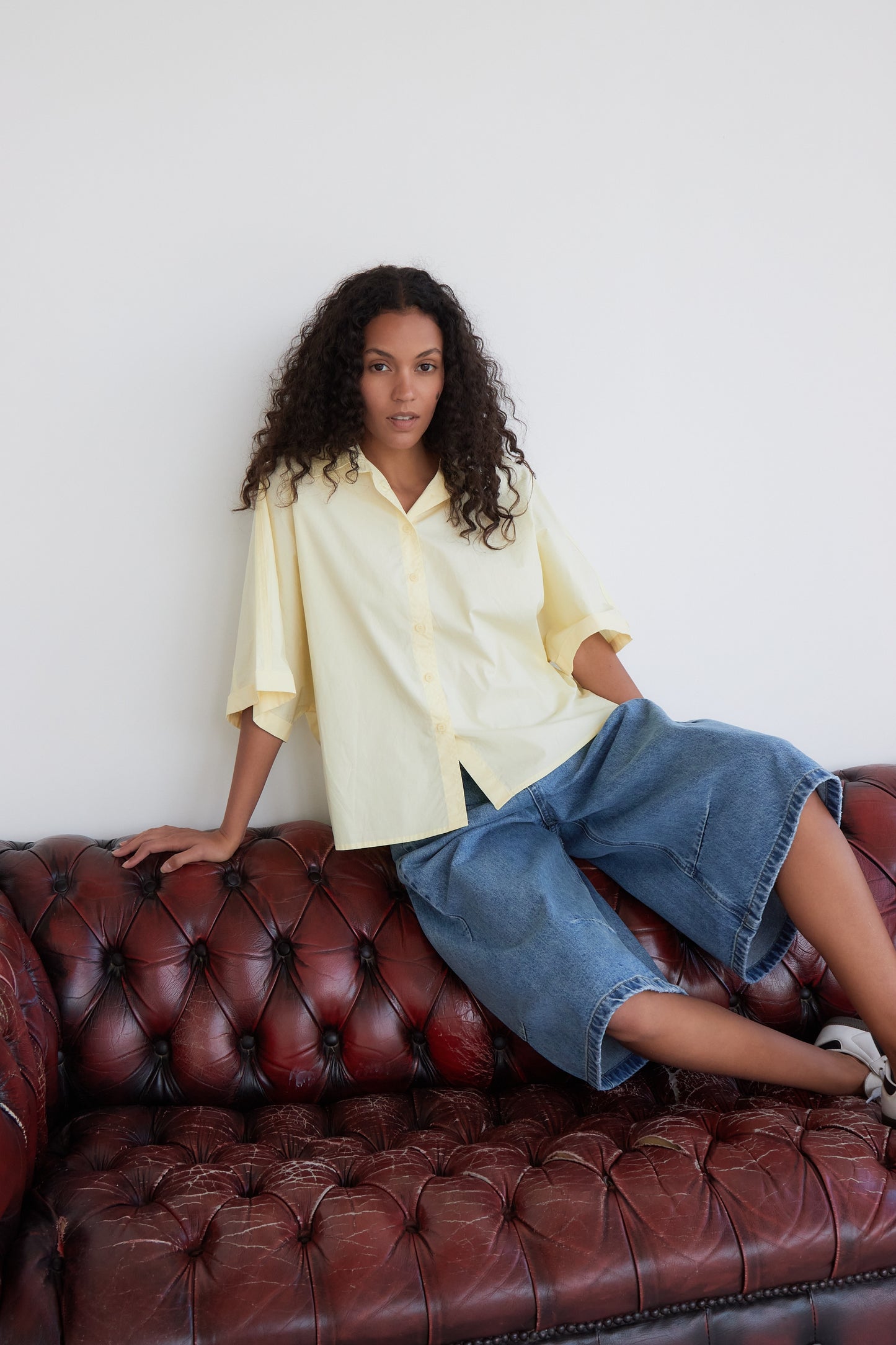 CHEMISE CORY JAUNE