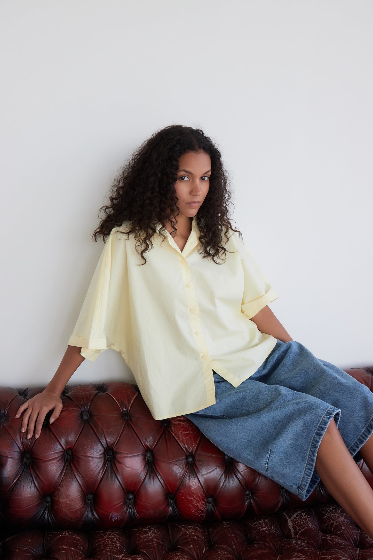 CHEMISE CORY JAUNE