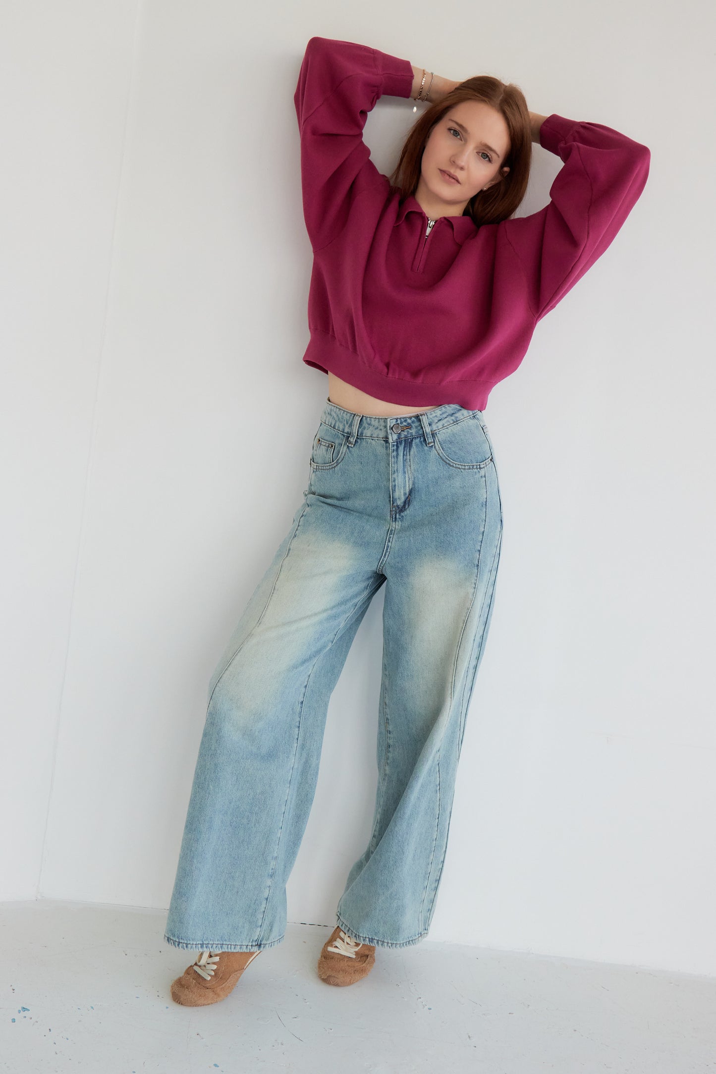 PULL CHLOE FRAMBOISE