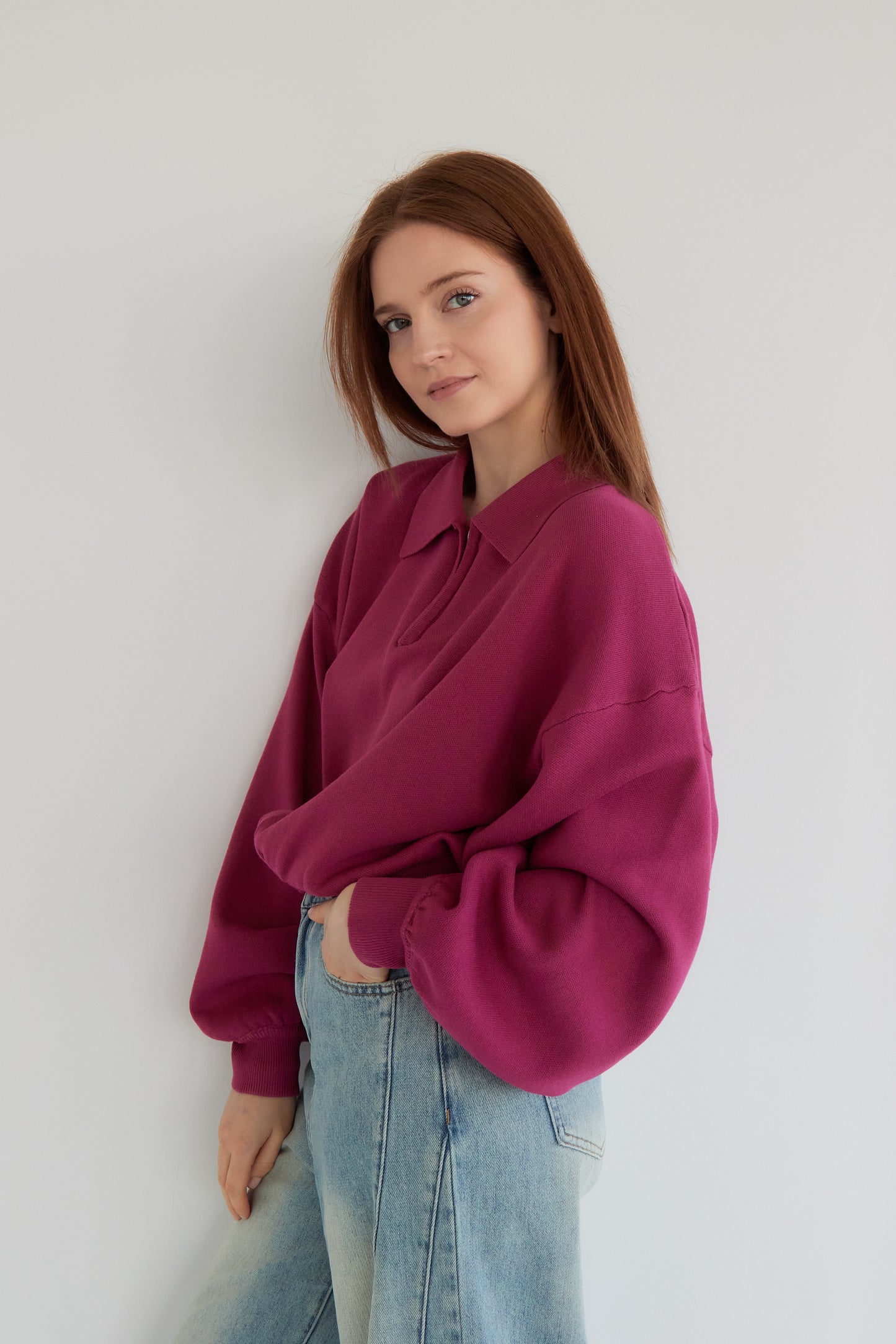PULL CHLOE FRAMBOISE
