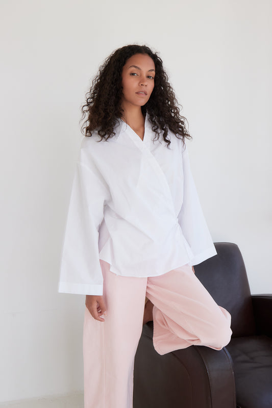 CHEMISE JADE BLANC
