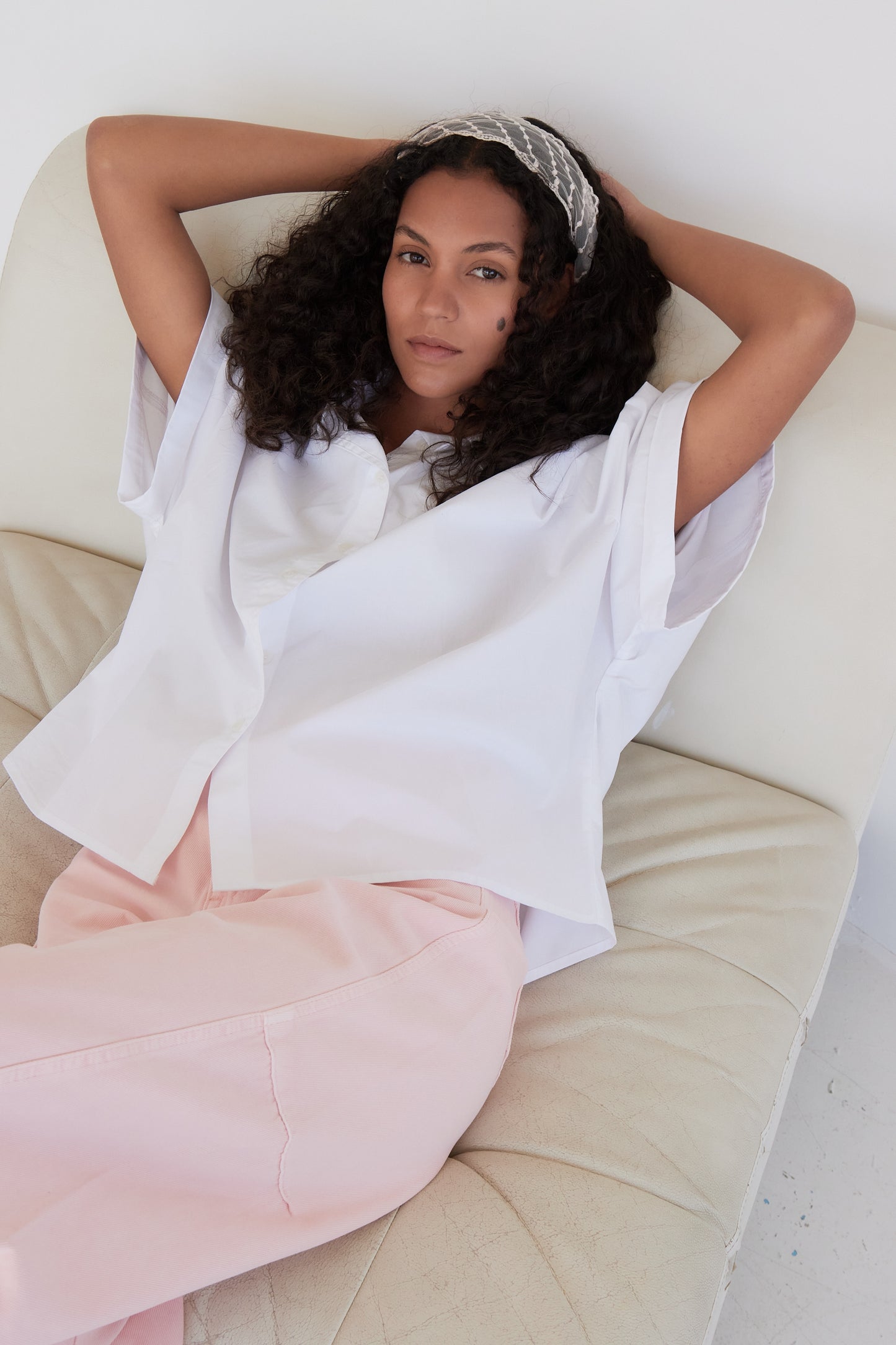CHEMISE CORY BLANC