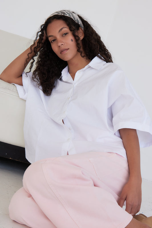 CHEMISE CORY BLANC