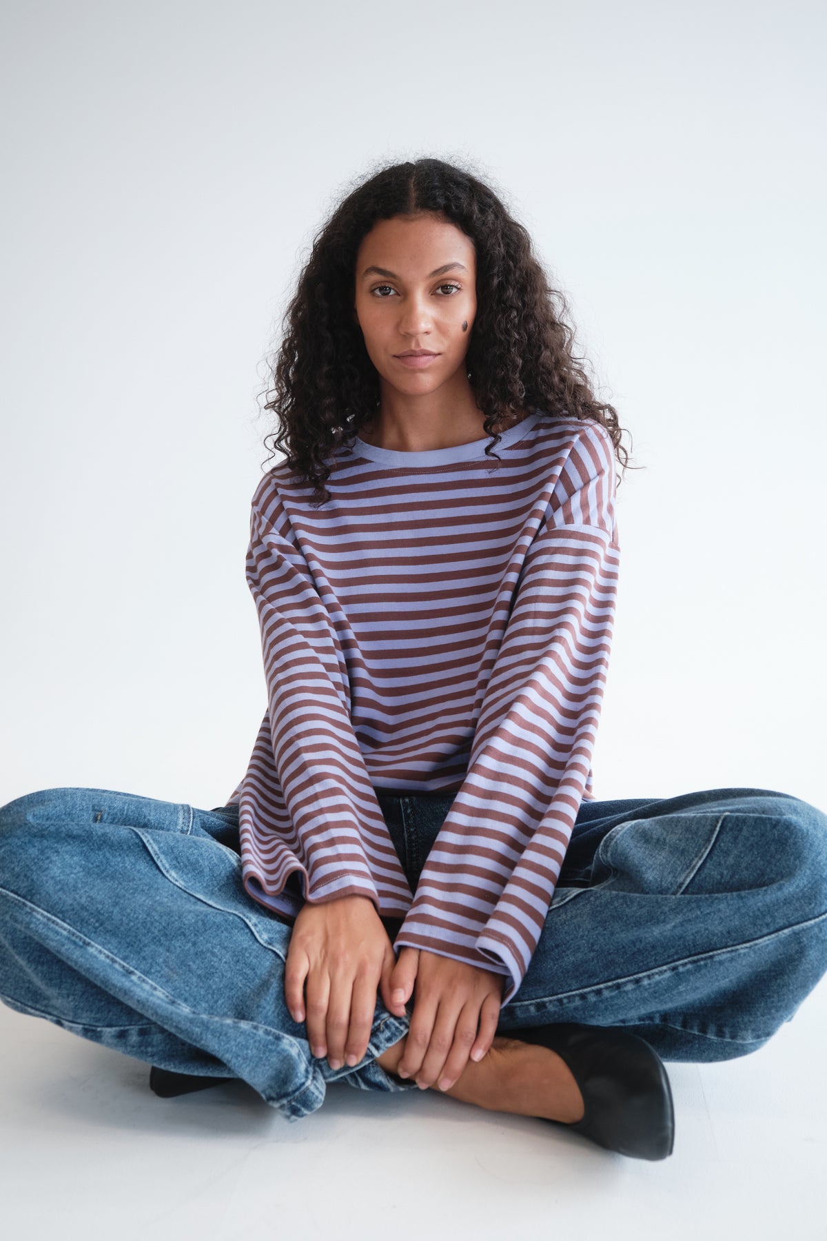 BLUE MONA T-SHIRT