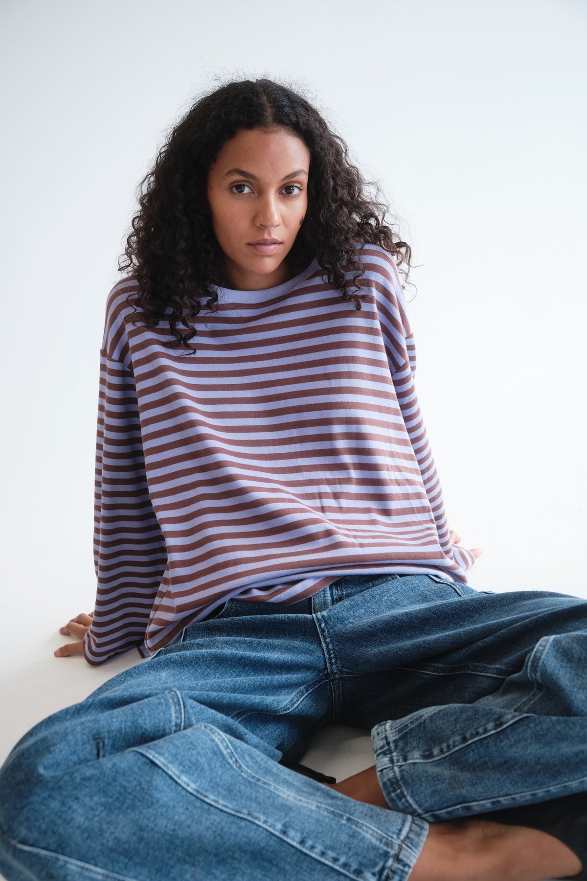 BLUE MONA T-SHIRT