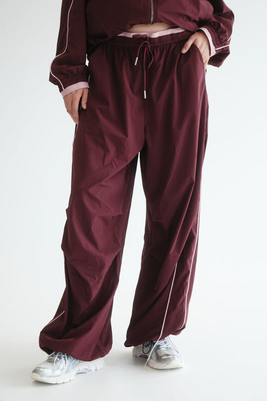 PANTALON ROMY BORDEAUX
