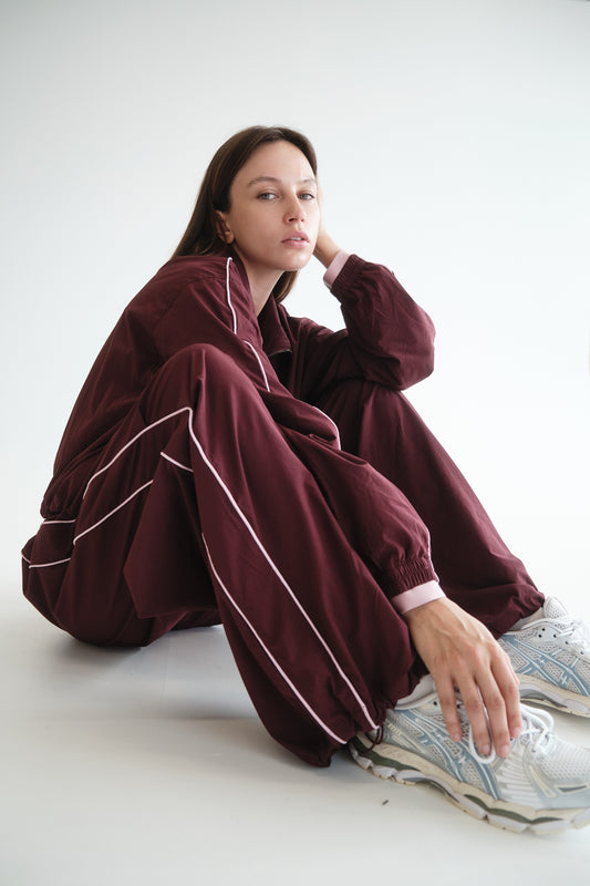 VESTE ROMY BORDEAUX
