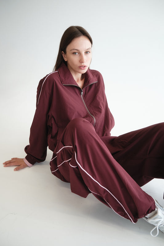 VESTE ROMY BORDEAUX