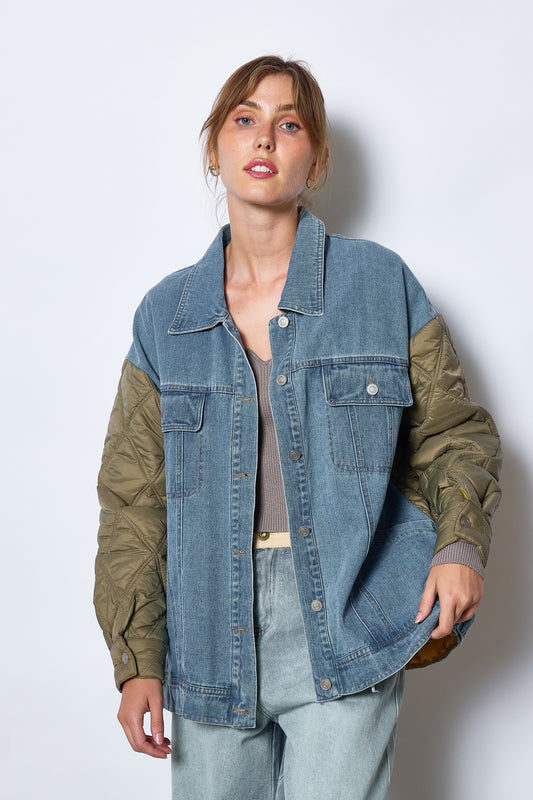 VESTE CLAIA BLEU