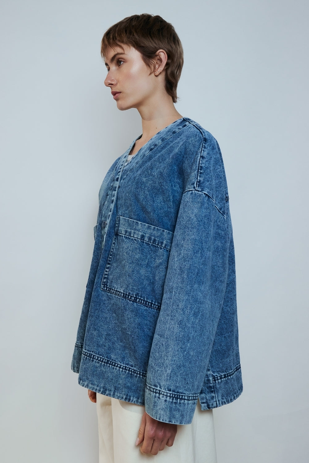 VESTE MARGOT BLEU