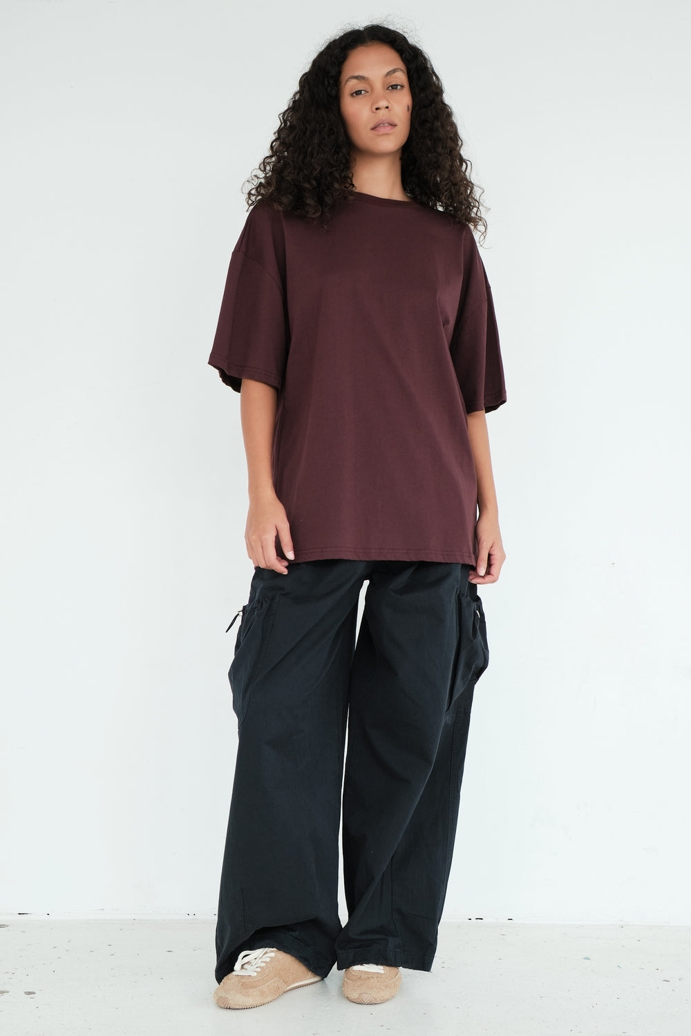 T-SHIRT GABIN PRUNE