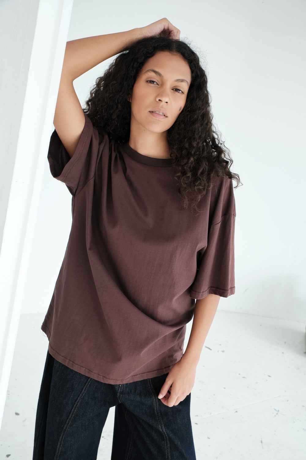 T-SHIRT GABIN CHOCOLAT